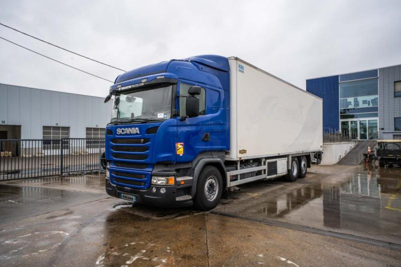 Scania R 410+CHEREAU+CARRIER 1150 MT+DHOLLANDIA 2.5T - Refrigerator truck: picture 1 Scania R 410+CHEREAU+CARRIER 1150 MT+DHOLLANDIA 2.5T - Refrigerator truck: picture 1