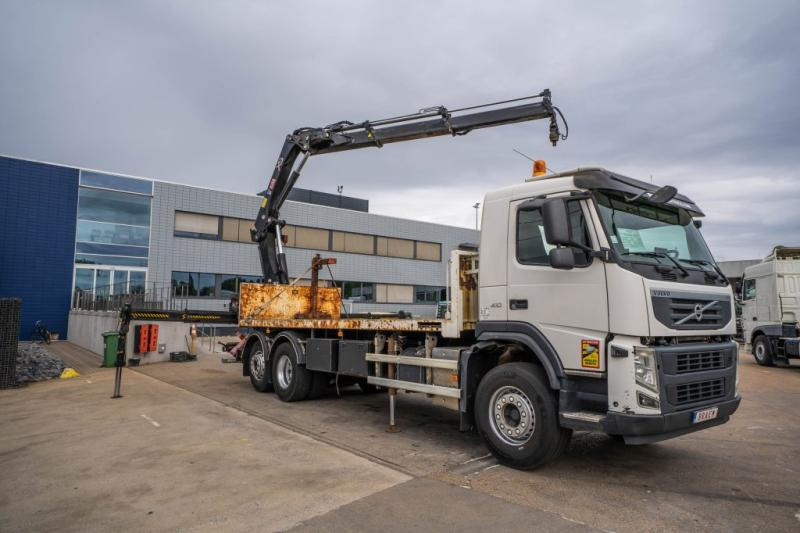 Volvo FM 410 DXI -6X2+HIAB 24 T/m/2x - Dropside/ Flatbed truck, Crane truck: picture 2 Volvo FM 410 DXI -6X2+HIAB 24 T/m/2x - Dropside/ Flatbed truck, Crane truck: picture 2