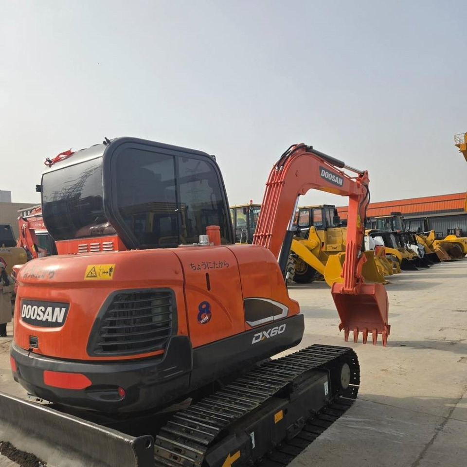 Doosan DX 60  - Mini excavator: picture 5 Doosan DX 60  - Mini excavator: picture 5