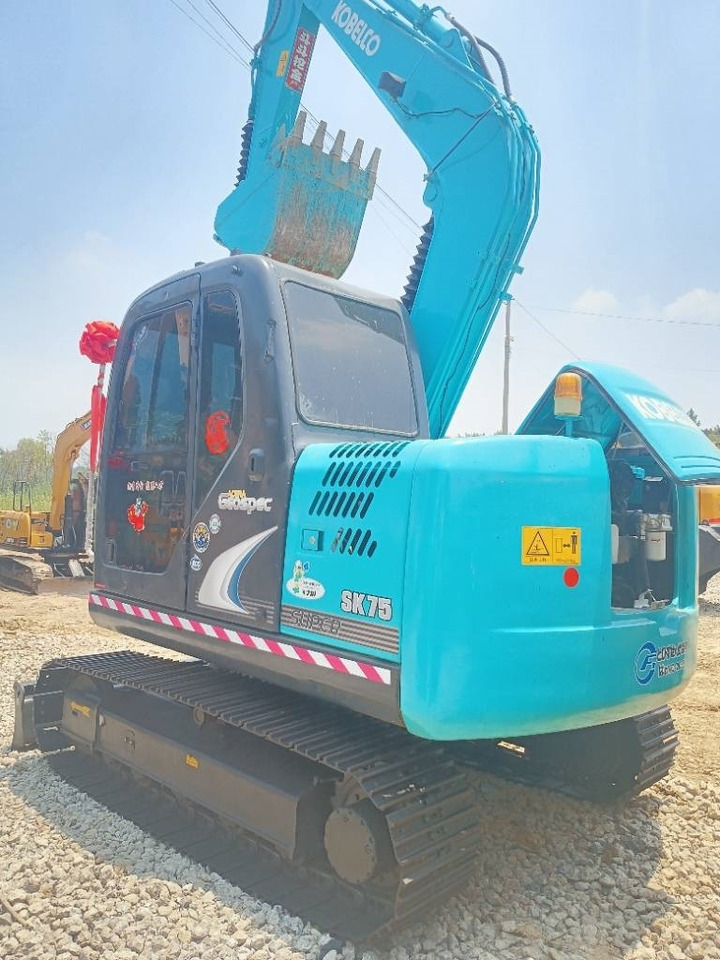 New Crawler excavator Kobelco sk75-8: picture 13
