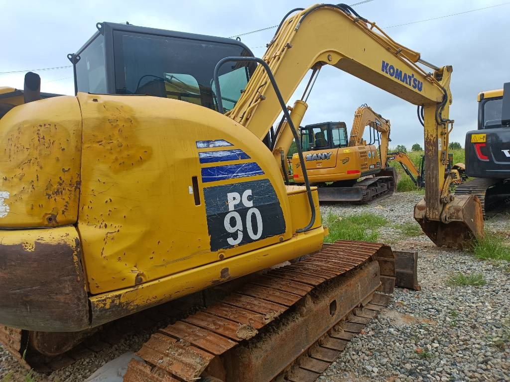 Komatsu PC 90 - Crawler excavator: picture 1 Komatsu PC 90 - Crawler excavator: picture 1