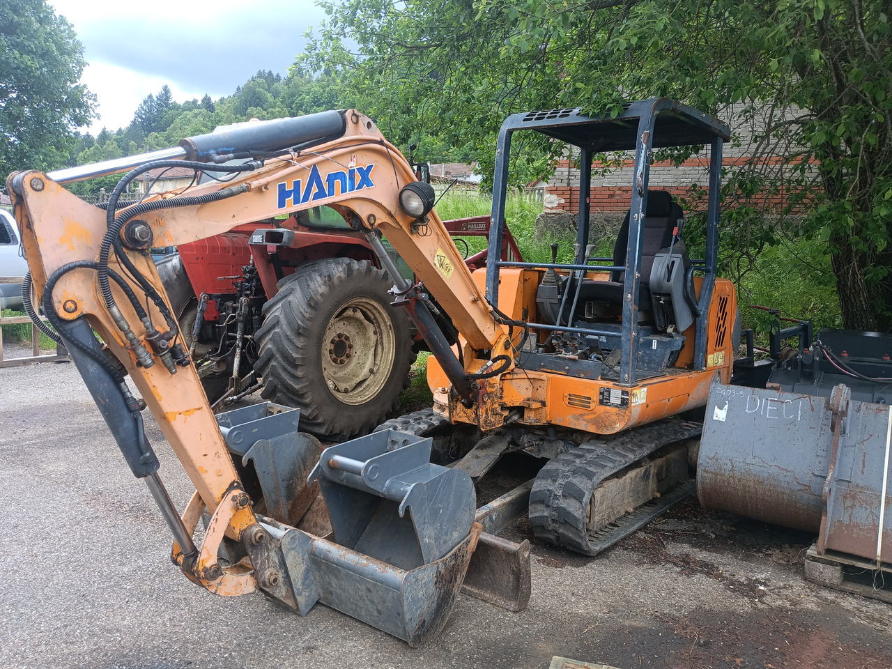 Hanix H26B - Mini excavator: picture 3 Hanix H26B - Mini excavator: picture 3