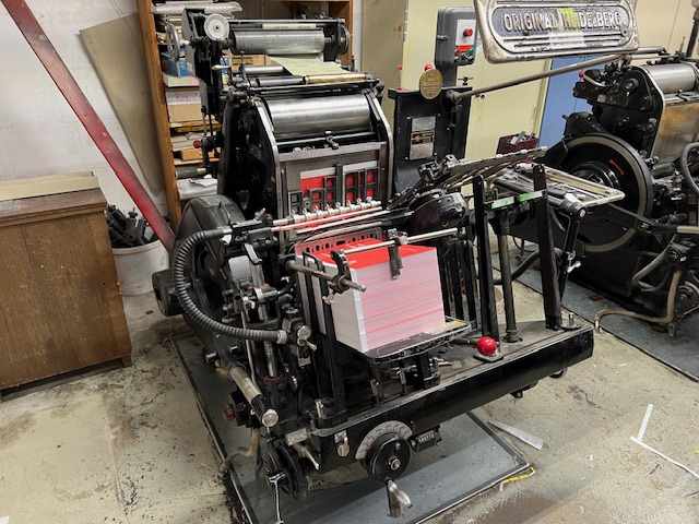 HEIDELBERG TP - Printing machinery: picture 1 HEIDELBERG TP - Printing machinery: picture 1
