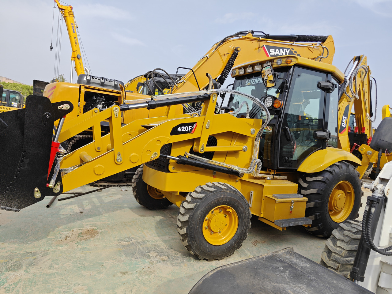 CATERPILLAR 428F backhoe loader - Backhoe loader: picture 4 CATERPILLAR 428F backhoe loader - Backhoe loader: picture 4
