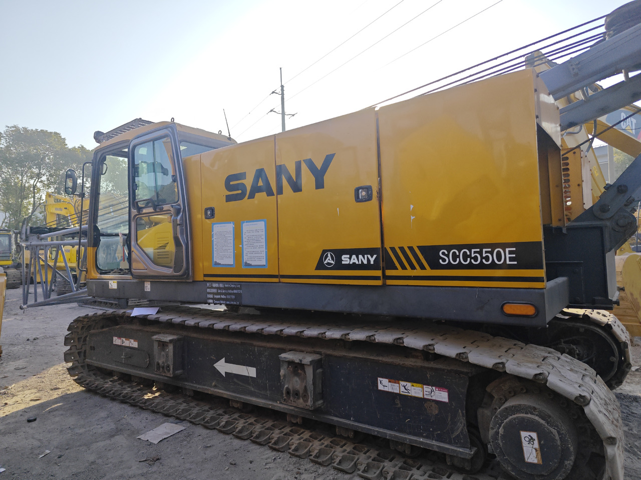 SANY SCC550E - Crawler crane: picture 2 SANY SCC550E - Crawler crane: picture 2