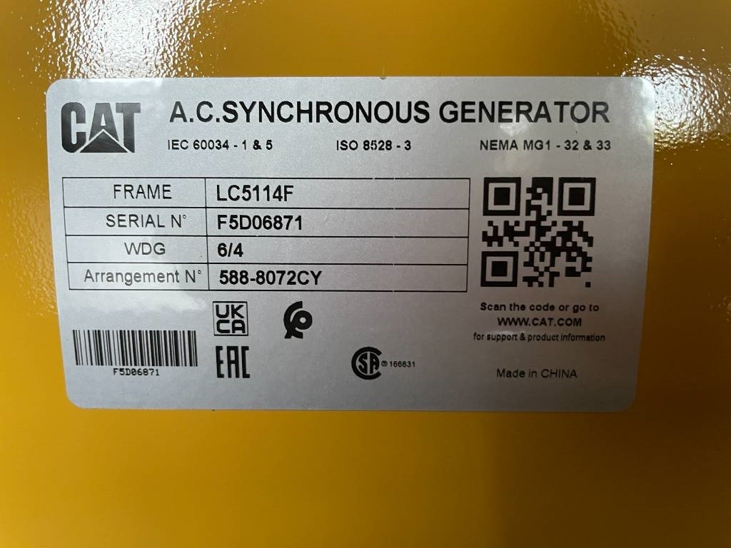 New Generator set CAT XQP200 - 200 kVA Stage V - DPX-18129: picture 17 New Generator set CAT XQP200 - 200 kVA Stage V - DPX-18129: picture 17