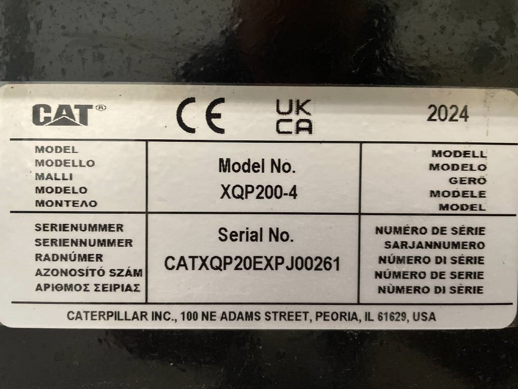 New Generator set CAT XQP200 - 200 kVA Stage V - DPX-18129: picture 24 New Generator set CAT XQP200 - 200 kVA Stage V - DPX-18129: picture 24