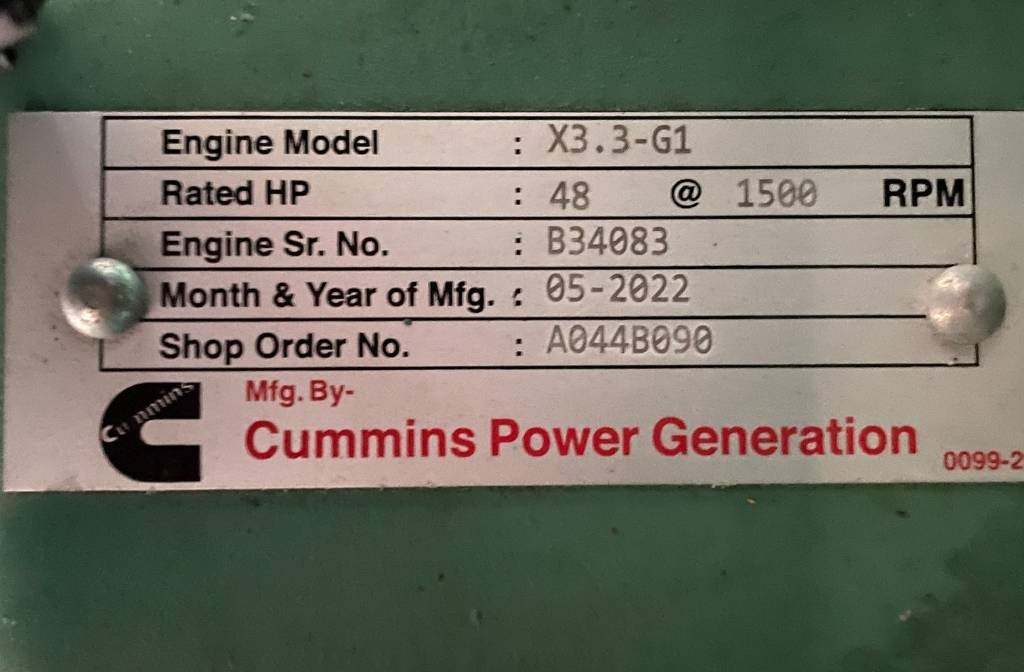 Generator set Cummins C38D5 - 38 kVA Surplus genset - DPX-18504: picture 15