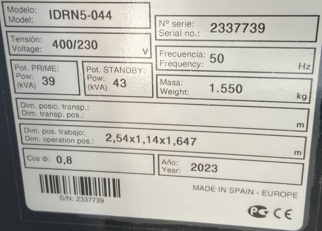 Deutz TD2.9 L4 - 43 kVA Stage V Generator - DPX-19010 - Generator set: picture 4 Deutz TD2.9 L4 - 43 kVA Stage V Generator - DPX-19010 - Generator set: picture 4
