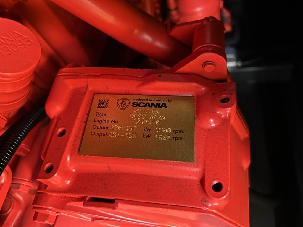 Scania DC09 - 275 kVA Generator - DPX-17946 - Generator set: picture 5 Scania DC09 - 275 kVA Generator - DPX-17946 - Generator set: picture 5