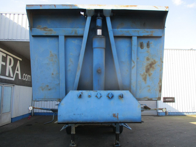 Tipper semi-trailer Fruehauf 2 Axle , Steel Tipper , Drum brakes, Spring suspension: picture 6