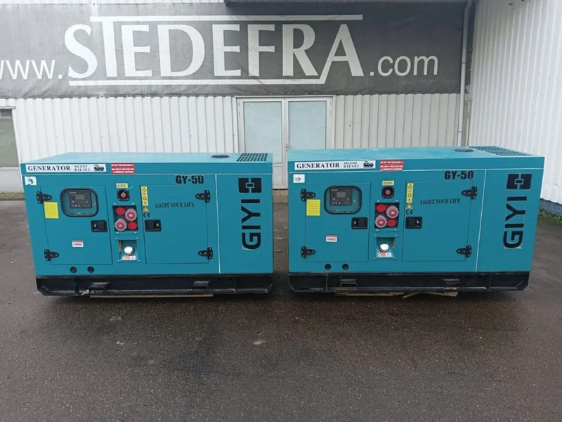 Giyi GY50 , 62.5 Kva , New Diesel Generator . 3 Phase - Generator set: picture 1 Giyi GY50 , 62.5 Kva , New Diesel Generator . 3 Phase - Generator set: picture 1