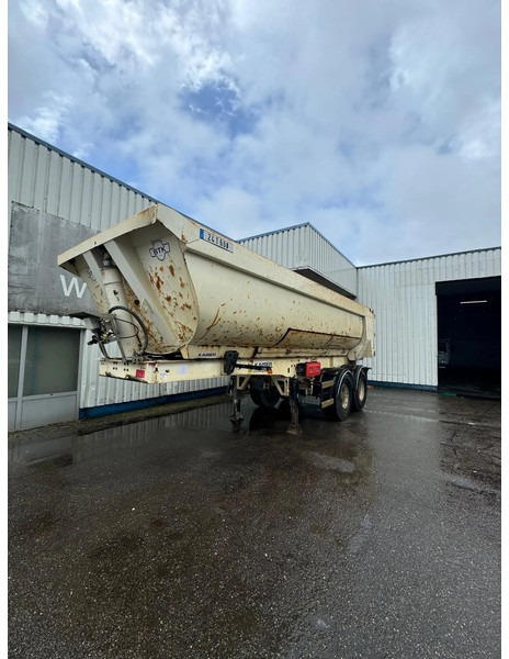 Tipper semi-trailer Kaiser Robuste ,  2 Axle Steel Tipper , Spring Suspension , Drum Brakes: picture 1