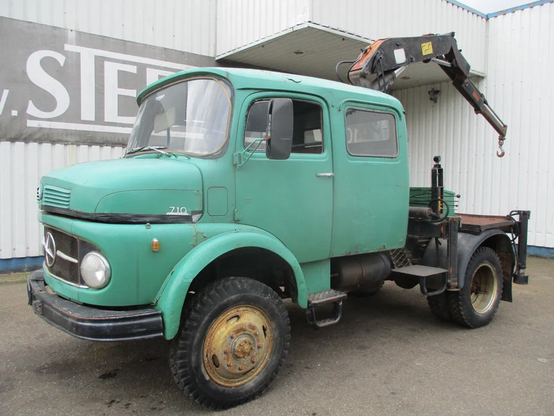 Mercedes-Benz 710 , 4x4 , Crane Hiab 5501 - Crane truck: picture 1 Mercedes-Benz 710 , 4x4 , Crane Hiab 5501 - Crane truck: picture 1