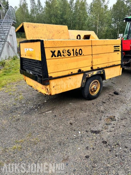 1900 Atlas Copco 160 XASS kompressor - Construction equipment: picture 3 1900 Atlas Copco 160 XASS kompressor - Construction equipment: picture 3