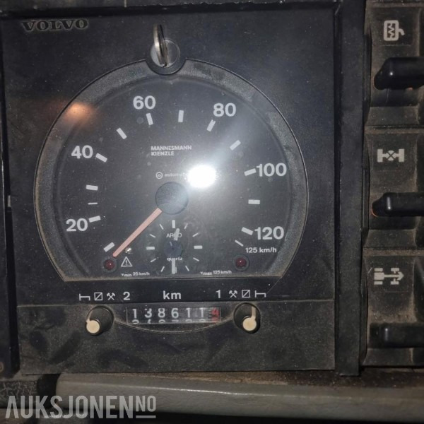 Dropside/ Flatbed truck 1986 Volvo FL6144X2 lastebil med plan eu ok 05.2026: picture 9