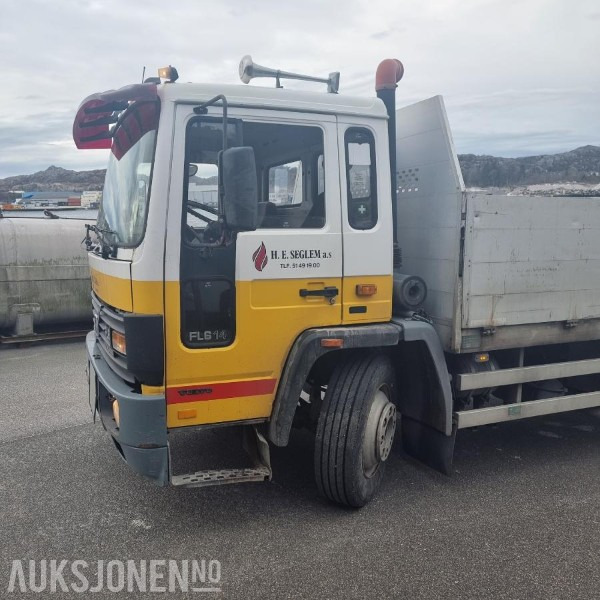 1986 Volvo FL6144X2 med plan LAV KM 139000km EU OK 05.2026 - Dropside/ Flatbed truck: picture 2 1986 Volvo FL6144X2 med plan LAV KM 139000km EU OK 05.2026 - Dropside/ Flatbed truck: picture 2