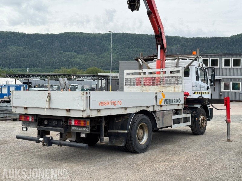 1994 Mercedes-Benz 1831 45 kranbil - Crane truck: picture 5 1994 Mercedes-Benz 1831 45 kranbil - Crane truck: picture 5