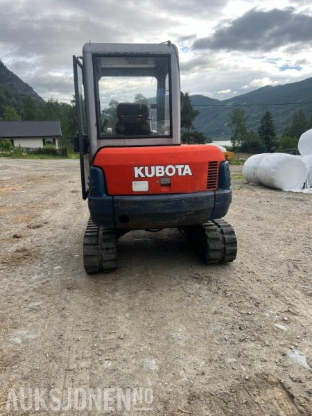 1997 Kubota KX 121-2 gravemaskin med 2 skuffer og klype - Excavator: picture 3 1997 Kubota KX 121-2 gravemaskin med 2 skuffer og klype - Excavator: picture 3