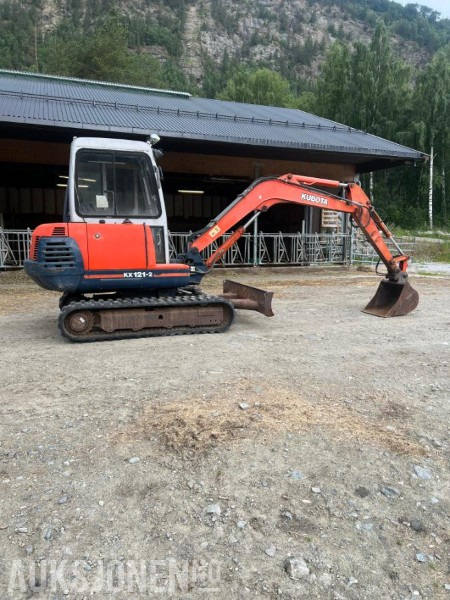 1997 Kubota KX 121-2 gravemaskin med 2 skuffer og klype - Excavator: picture 4 1997 Kubota KX 121-2 gravemaskin med 2 skuffer og klype - Excavator: picture 4