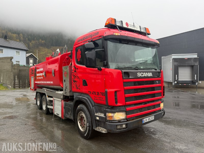 1999 Scania R124 Spyle/sugebil med Korp & Sönn påbygg - Vacuum truck: picture 2 1999 Scania R124 Spyle/sugebil med Korp & Sönn påbygg - Vacuum truck: picture 2