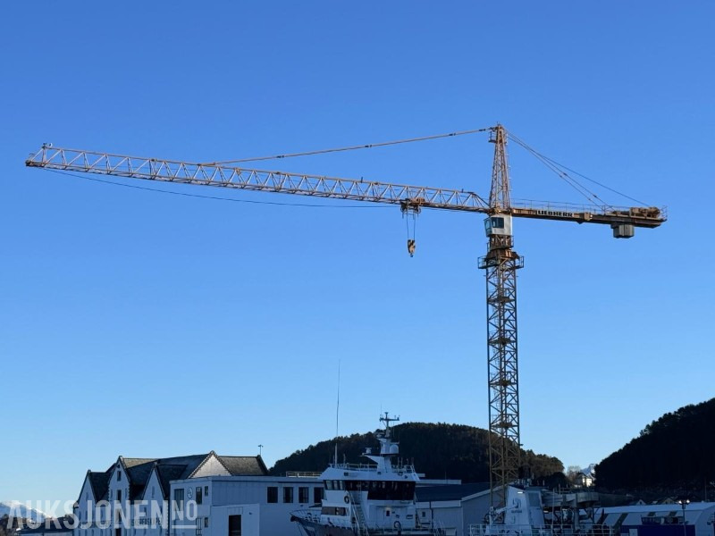 2000 Liebherr 280 EC-H 16 Litronic Tårnkran med undervogn på plater - Crane: picture 2 2000 Liebherr 280 EC-H 16 Litronic Tårnkran med undervogn på plater - Crane: picture 2