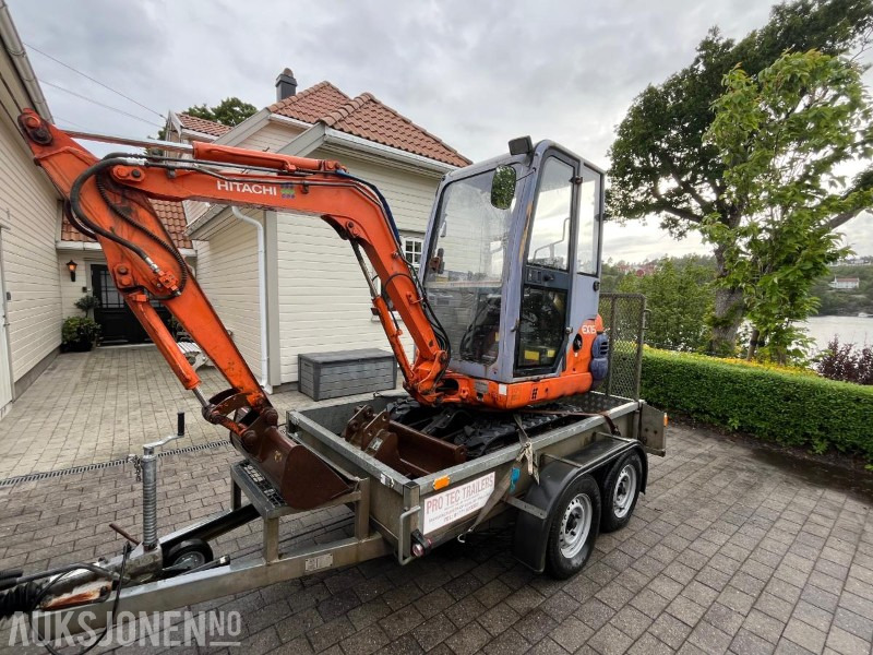 2000 Minigraver - Hitachi EX15 - Mini excavator: picture 1 2000 Minigraver - Hitachi EX15 - Mini excavator: picture 1