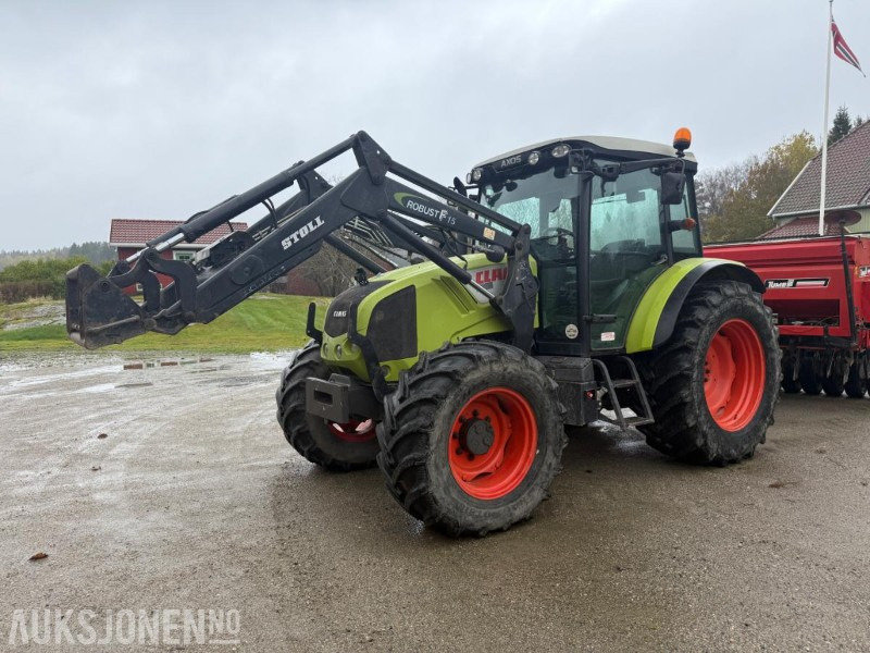 2009 Claas AXOS 340 M/FRONTLASTER LITE TIMER. - Farm tractor: picture 1 2009 Claas AXOS 340 M/FRONTLASTER LITE TIMER. - Farm tractor: picture 1