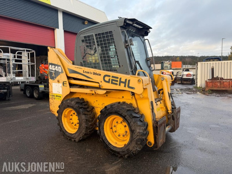 2011 Gehl 4640 TURBO KOMPAKTLASTER PALLEGAFFEL SKUFF FEIEKOST SERVICEHISTORIKK. - Skid steer loader: picture 2 2011 Gehl 4640 TURBO KOMPAKTLASTER PALLEGAFFEL SKUFF FEIEKOST SERVICEHISTORIKK. - Skid steer loader: picture 2