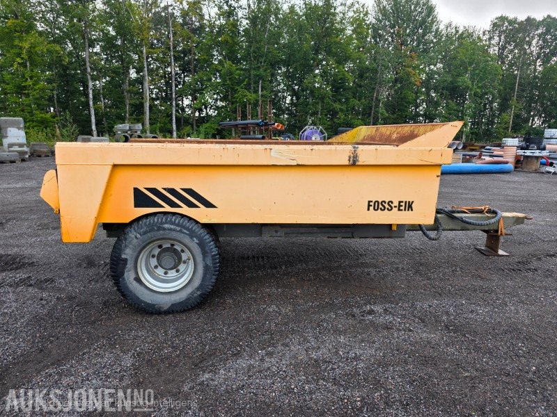 2012 Foss-eik dumperhenger hydraulisk med baklem - Tillatt totaltvekt 10400 kg - Construction equipment: picture 5 2012 Foss-eik dumperhenger hydraulisk med baklem - Tillatt totaltvekt 10400 kg - Construction equipment: picture 5