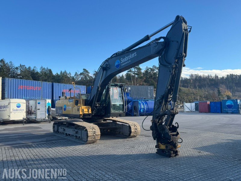 2012 Volvo EC220DL Beltegraver - Gravemaskin - Encon Tiltrotator - Pusseskuffe - Excavator: picture 4 2012 Volvo EC220DL Beltegraver - Gravemaskin - Encon Tiltrotator - Pusseskuffe - Excavator: picture 4