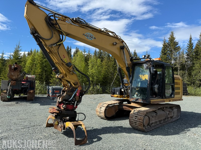 2013 Caterpillar 316E beltegraver – 2013-modell med rotortilt og sorteringsklo - Excavator: picture 1 2013 Caterpillar 316E beltegraver – 2013-modell med rotortilt og sorteringsklo - Excavator: picture 1