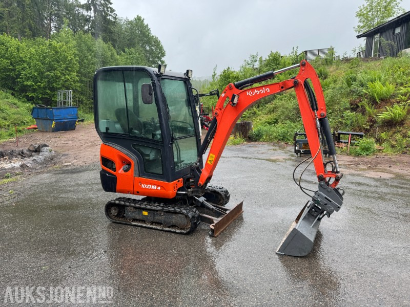 2013 Kubota KX019-4 Minigraver - Gravemaskin - 3 skuffer - Mini excavator: picture 4 2013 Kubota KX019-4 Minigraver - Gravemaskin - 3 skuffer - Mini excavator: picture 4