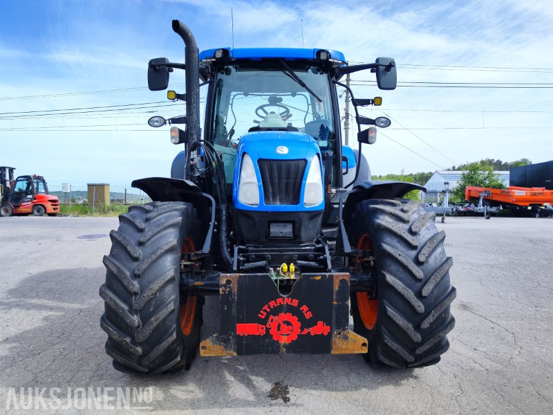 2013 New Holland T6.160 – 150 hk – Brøyteplate – Klar for nye oppdrag! - Farm tractor: picture 3 2013 New Holland T6.160 – 150 hk – Brøyteplate – Klar for nye oppdrag! - Farm tractor: picture 3