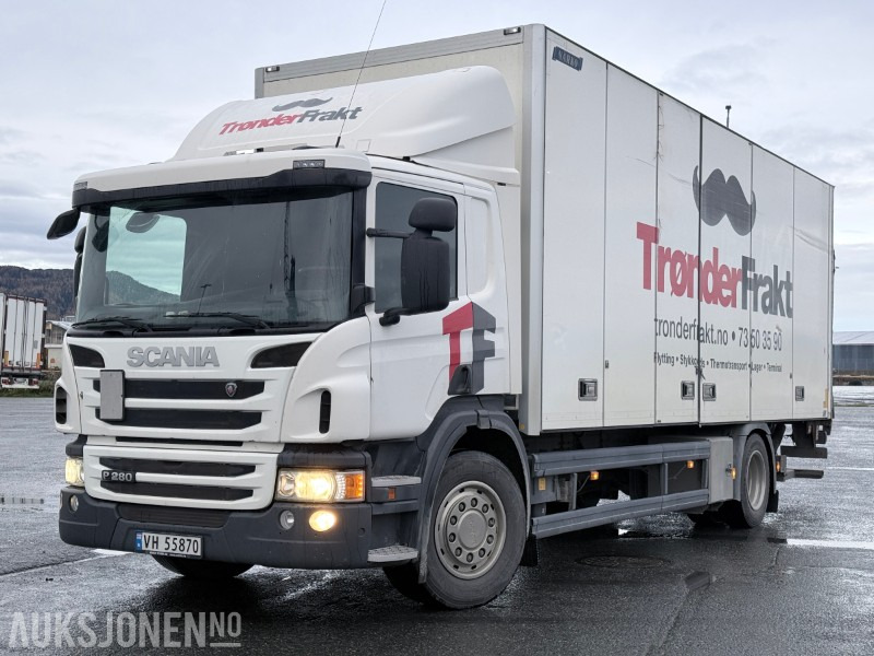 2013 Scania P280 4x2 skapbil med full sideåpning - Box truck: picture 1 2013 Scania P280 4x2 skapbil med full sideåpning - Box truck: picture 1