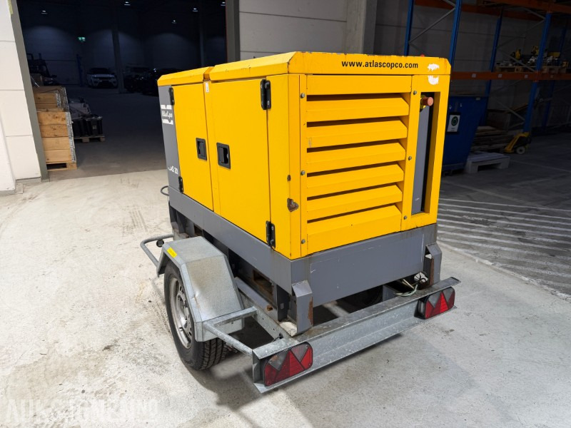 2014 Atlas Copco QAS 20 TR tilhengermontert aggregat - 20 KVA / 16 kW - Construction equipment: picture 2 2014 Atlas Copco QAS 20 TR tilhengermontert aggregat - 20 KVA / 16 kW - Construction equipment: picture 2