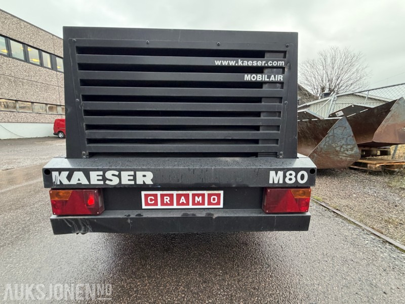 2014 KAESER M80 transportabel kompressor 8,0 m3 - Construction equipment: picture 4 2014 KAESER M80 transportabel kompressor 8,0 m3 - Construction equipment: picture 4