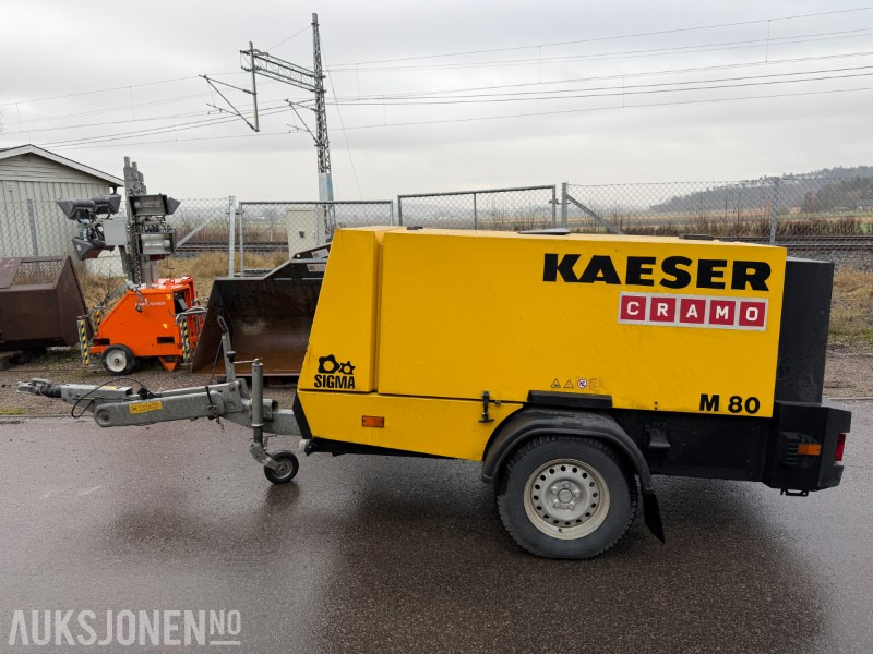 2014 KAESER M80 transportabel kompressor 8,0 m3 - Construction equipment: picture 2 2014 KAESER M80 transportabel kompressor 8,0 m3 - Construction equipment: picture 2