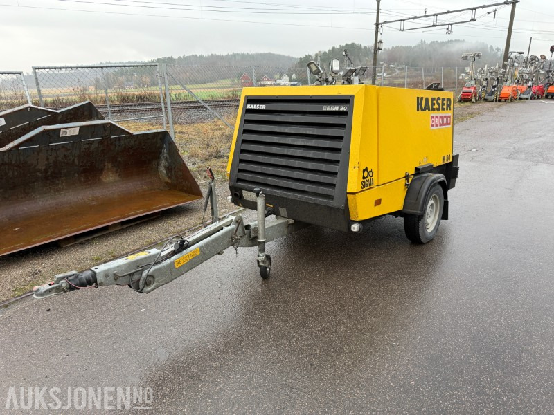 2014 KAESER M80 transportabel kompressor 8,0 m3 - Construction equipment: picture 1 2014 KAESER M80 transportabel kompressor 8,0 m3 - Construction equipment: picture 1