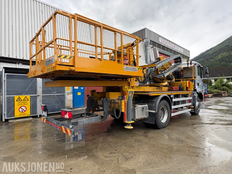2014 MAN TGM 18.340 Normet Esslift 810 liftbil - 15 888 km - Skip loader truck: picture 3 2014 MAN TGM 18.340 Normet Esslift 810 liftbil - 15 888 km - Skip loader truck: picture 3