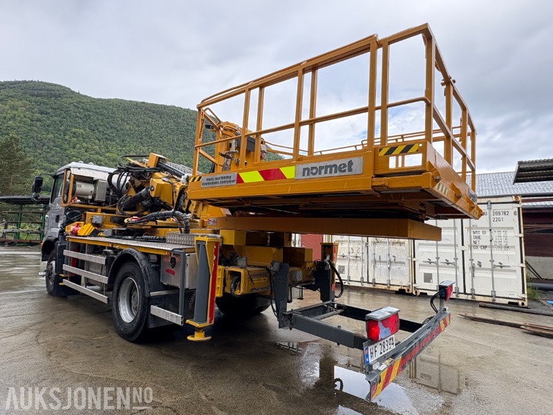 2014 MAN TGM 18.340 Normet Esslift 810 liftbil - 15 888 km - Skip loader truck: picture 4 2014 MAN TGM 18.340 Normet Esslift 810 liftbil - 15 888 km - Skip loader truck: picture 4