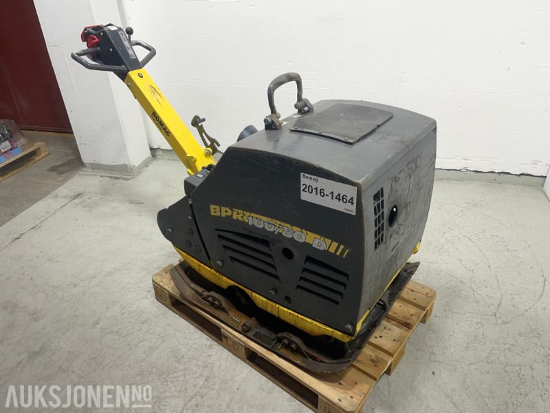 2016 Bomag BPR 100/80 D 710 kg - Kun 240 timer - Vibroplate - Roller: picture 3 2016 Bomag BPR 100/80 D 710 kg - Kun 240 timer - Vibroplate - Roller: picture 3
