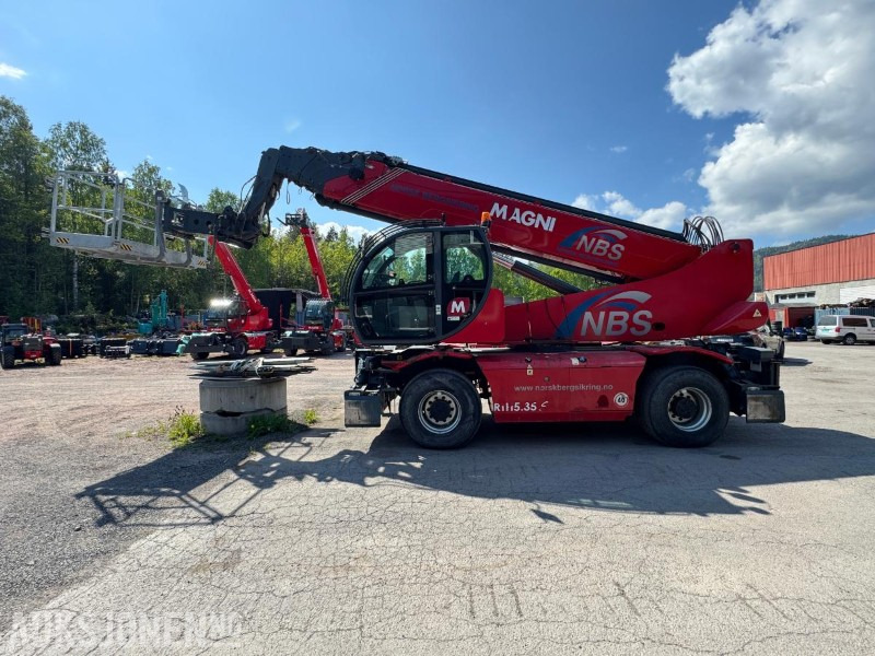 2016 Magni RTH 5.35 rundtomsvingende teleskoptruck med ny mannskapskurv - Telescopic handler: picture 2 2016 Magni RTH 5.35 rundtomsvingende teleskoptruck med ny mannskapskurv - Telescopic handler: picture 2