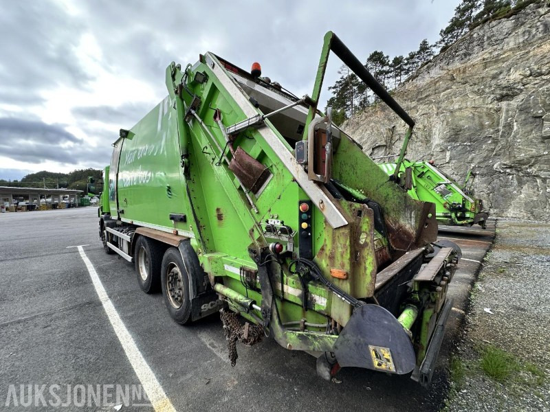 2016 Scania P320 Komprimatorbil - 2 kammer Inkl. biokammer/MTM påbygg/EU ok - Garbage truck: picture 3 2016 Scania P320 Komprimatorbil - 2 kammer Inkl. biokammer/MTM påbygg/EU ok - Garbage truck: picture 3