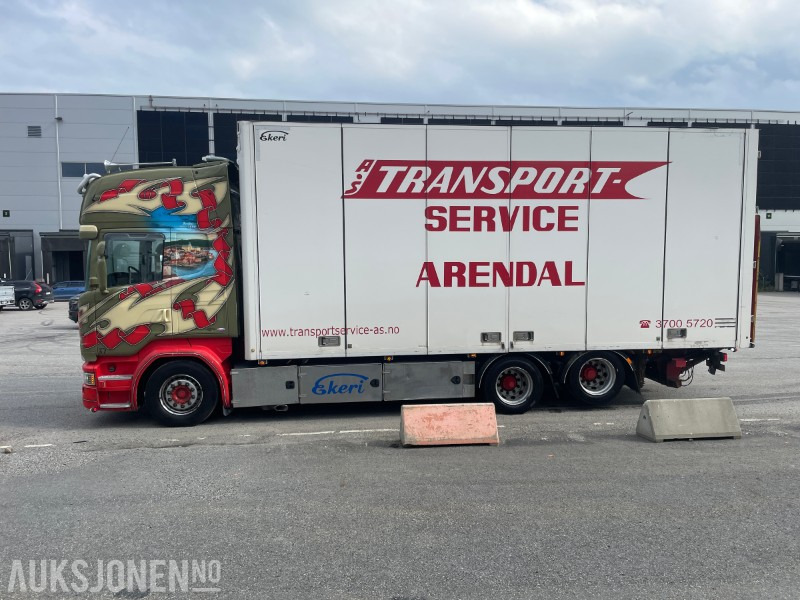 2017 Scania R-580 Ekeriskap m/fullside åpning - Box truck: picture 5 2017 Scania R-580 Ekeriskap m/fullside åpning - Box truck: picture 5