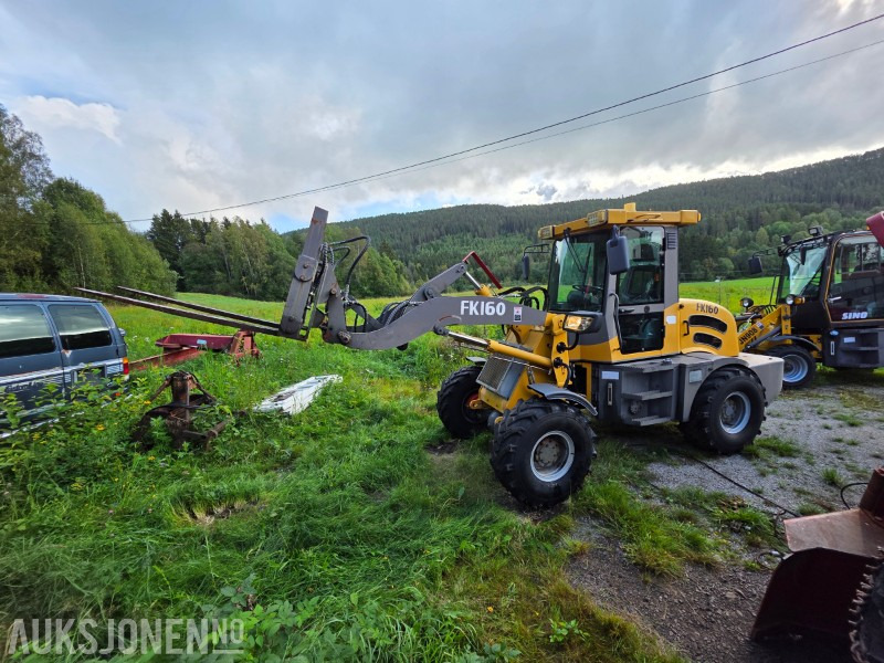 2017 Wolf FK160 hjullaster pallegaffel og grus skuffe kun 248 timer - Wheel loader: picture 4 2017 Wolf FK160 hjullaster pallegaffel og grus skuffe kun 248 timer - Wheel loader: picture 4