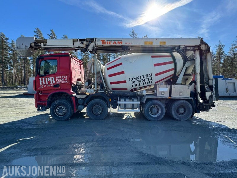 2018 Mercedes-Benz Arocs båndbil til betong - Concrete mixer truck: picture 2 2018 Mercedes-Benz Arocs båndbil til betong - Concrete mixer truck: picture 2