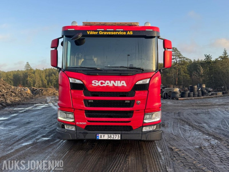 2018 SCANIA G500 TRIDEM KROKBIL JOAB, HARDOX DUMPERKASSE, SERVICEHISTORIKK, 306976 KM - Hook lift truck: picture 4 2018 SCANIA G500 TRIDEM KROKBIL JOAB, HARDOX DUMPERKASSE, SERVICEHISTORIKK, 306976 KM - Hook lift truck: picture 4