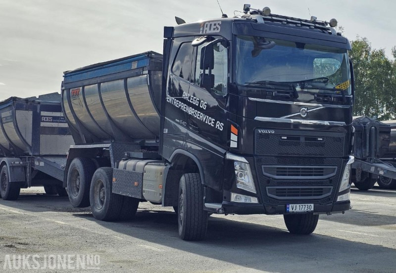 2019 Volvo FH540 6x4 tippbil komplett med asfaltbalje, tippkasse og henger - Tipper: picture 3 2019 Volvo FH540 6x4 tippbil komplett med asfaltbalje, tippkasse og henger - Tipper: picture 3