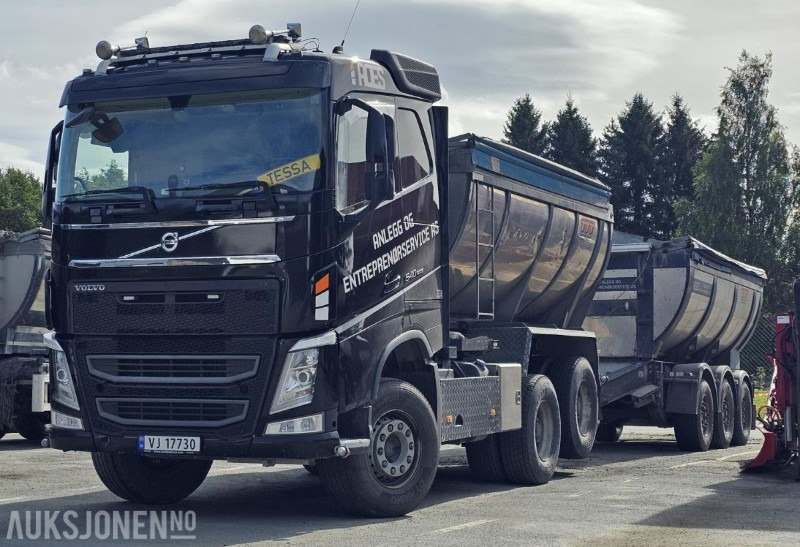 2019 Volvo FH540 6x4 tippbil komplett med asfaltbalje, tippkasse og henger - Tipper: picture 1 2019 Volvo FH540 6x4 tippbil komplett med asfaltbalje, tippkasse og henger - Tipper: picture 1